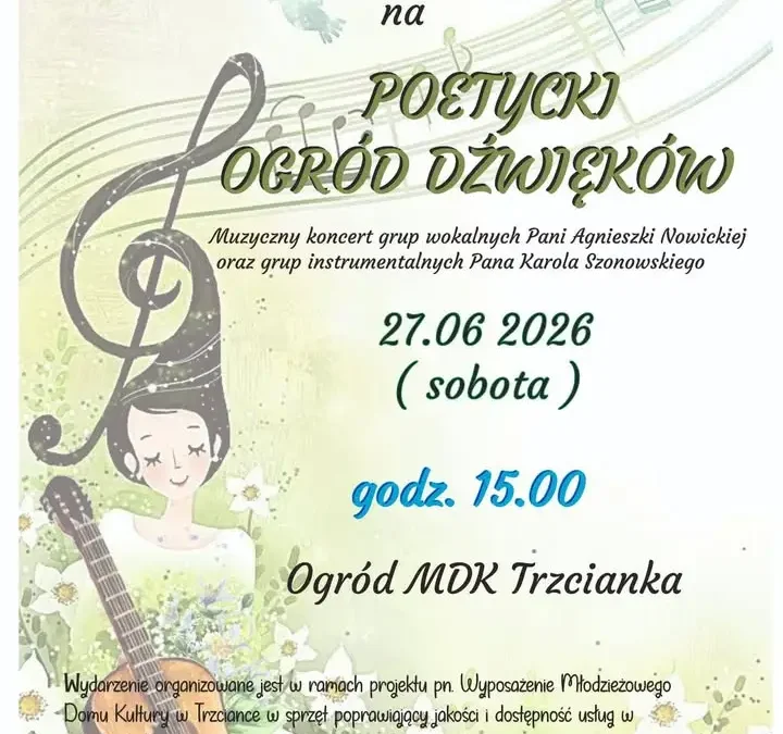 Koncert grup wokalnych i instrumentalnych w Trzciance już w sobotę