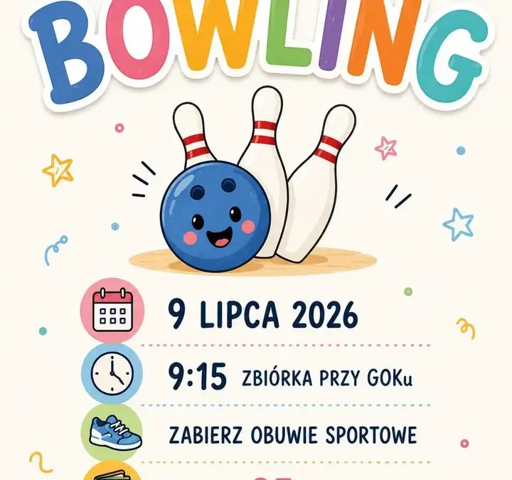 Wyjazd na bowling z GOK – zapisz się już dziś!