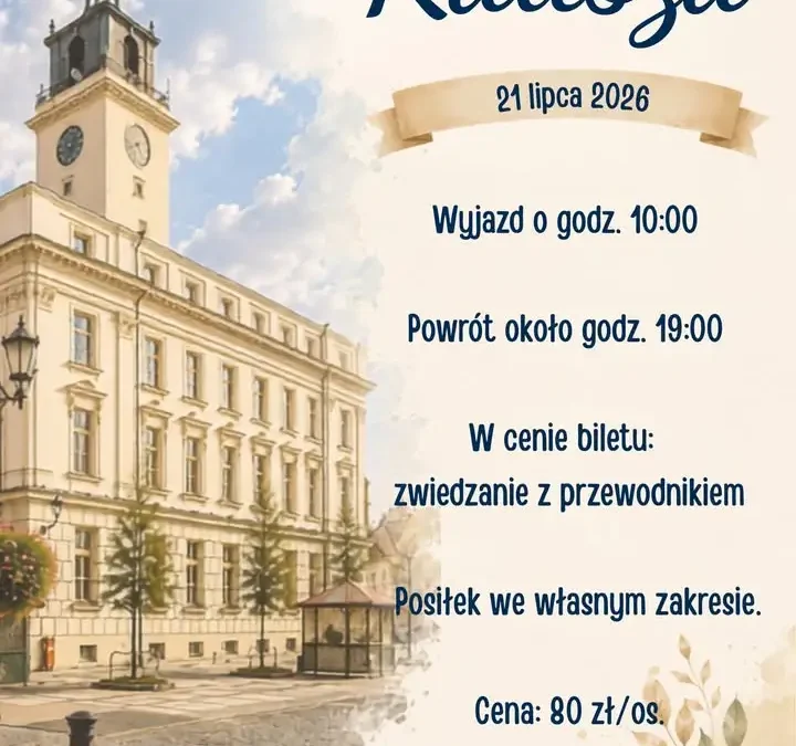 Wycieczka do Kalisza z Gminnym Ośrodkiem Kultury w Połajewie