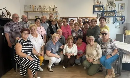 Seniorzy z Lubasza poznali poradnik „Świadomy Senior” i ideę „Koperty Życia”