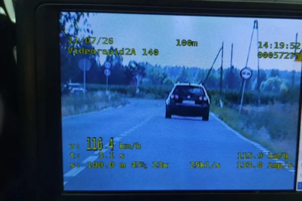 Czarnków: Weekend pełen wykroczeń – cztery prawa jazdy zatrzymane, nietrzeźwy kierowca