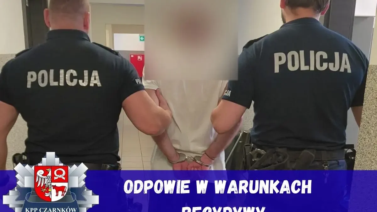 Seria kradzieży w Trzciance – 38-latek zatrzymany w warunkach recydywy