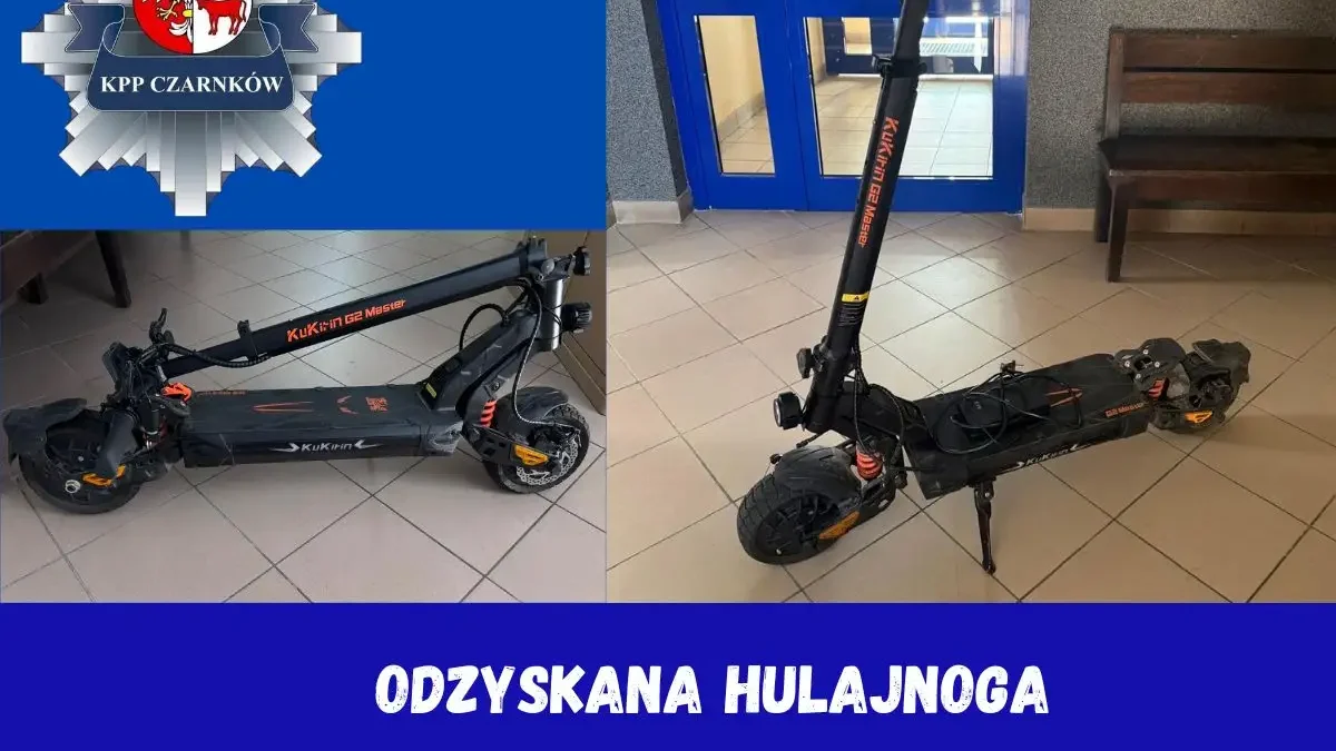16-latek odpowie za kradzież hulajnogi elektrycznej w gminie Drawsko