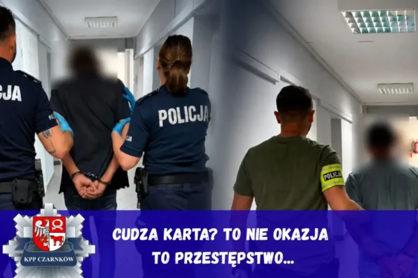 Znalazł kartę, poszedł na zakupy. Dwaj mężczyźni zatrzymani
