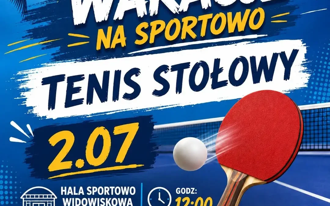 Zapraszamy na tenis stołowy w Wieleniu – sport, zabawa i integracja