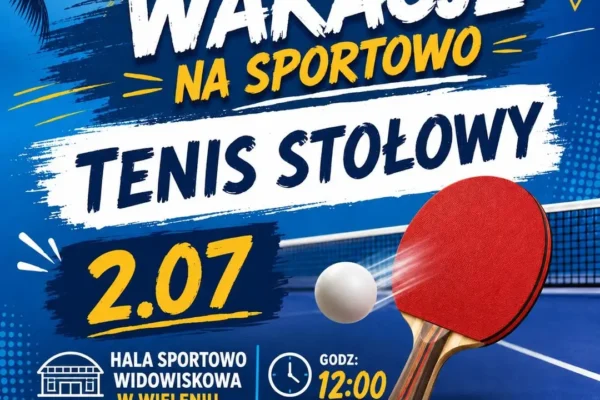 Zapraszamy na tenis stołowy w Wieleniu – sport, zabawa i integracja