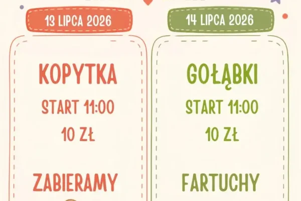 Warsztaty kulinarne dla dzieci w GOK Połajewo – kopytka i gołąbki