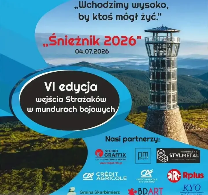 Strażacy z OSP Krzyż zdobywają Śnieżnik w mundurach bojowych – VI edycja akcji „Strażak na szlaku”