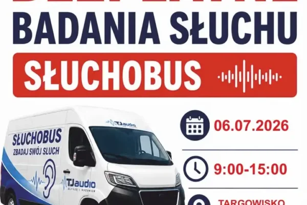 Bezpłatne badania słuchu w Krzyżu Wielkopolskim – 6 lipca 2026