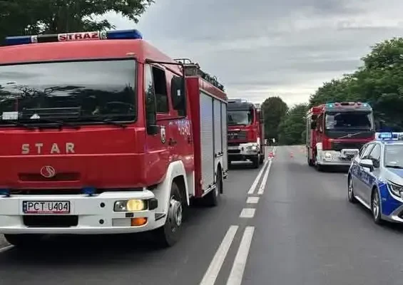 Zderzenie pojazdów w Folsztynie – interweniowały służby ratunkowe