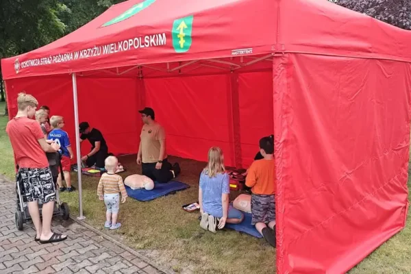 Pierwsze wakacyjne warsztaty pierwszej pomocy dla dzieci za nami