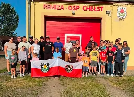 Strażacy z Drawska na szlaku: promują dawstwo szpiku i integrują się