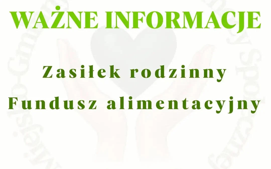 Rusza nabór wniosków o świadczenia rodzinne i alimentacyjne w Krzyżu Wielkopolskim