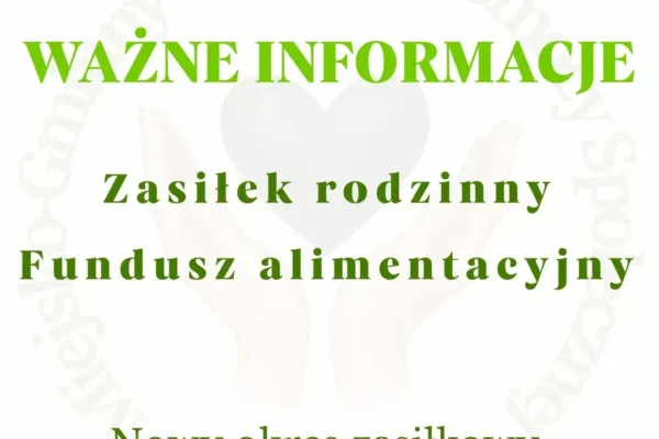 Rusza nabór wniosków o świadczenia rodzinne i alimentacyjne w Krzyżu Wielkopolskim