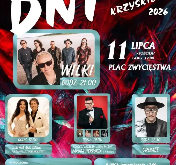 Dni Ziemi Krzyskiej i Wieleńskiej – zaproszenie na wydarzenia