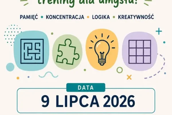 Trening pamięci i koncentracji w bibliotele w Krzyżu Wlkp.