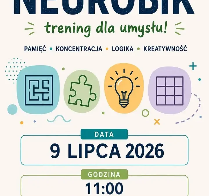 Trening pamięci i koncentracji w bibliotele w Krzyżu Wlkp.