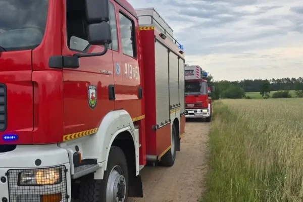 Zadziałanie czujki dymu w Wieleniu – interwencja straży pożarnej