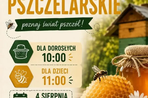 Warsztaty pszczelarskie w bibliotece w Krzyżu Wielkopolskim – 4 sierpnia