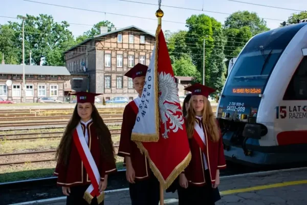 175-lecie kolei w Krzyżu Wielkopolskim – uroczysty przejazd pociągu rocznicowego