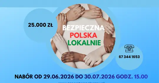 Nowy program „Bezpieczna Polska Lokalnie” – nabór wniosków do 30 lipca