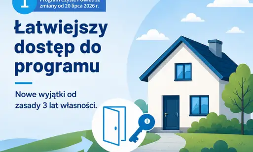 Program Czyste Powietrze: łatwiejszy dostęp i wyższe dotacje od 20 lipca 2026