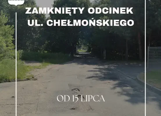 Uwaga kierowcy! Zamknięty odcinek ul. Chełmońskiego w Trzciance