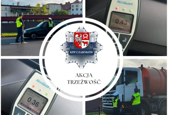 Akcja „Trzeźwość” w powiecie czarnkowsko-trzcianeckim: 9 kierowców na podwójnym gazie