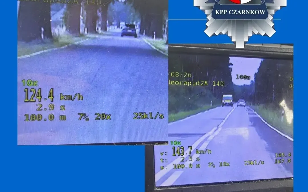 Ponad 140 km/h w terenie zabudowanym? Kierowcy stracili prawa jazdy