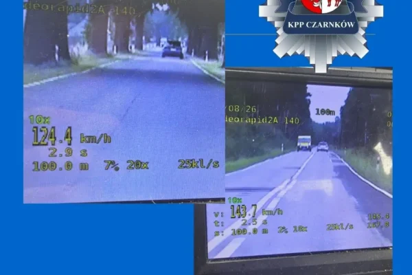 Ponad 140 km/h w terenie zabudowanym? Kierowcy stracili prawa jazdy