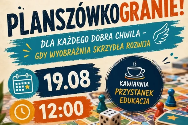 Planszówkogranie w Wieleniu: drugie spotkanie z grami planszowymi już 19 sierpnia