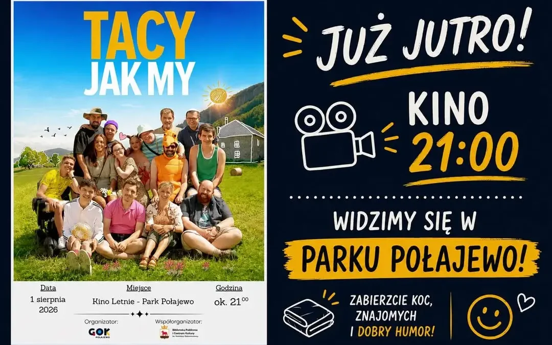 Kino Letnie w Trzciance: Jutro seans „Tacy jak my” – start o 21:00