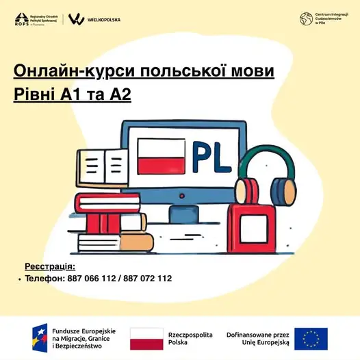 Bezpłatne kursy języka polskiego online dla migrantów – zapisy w Pile