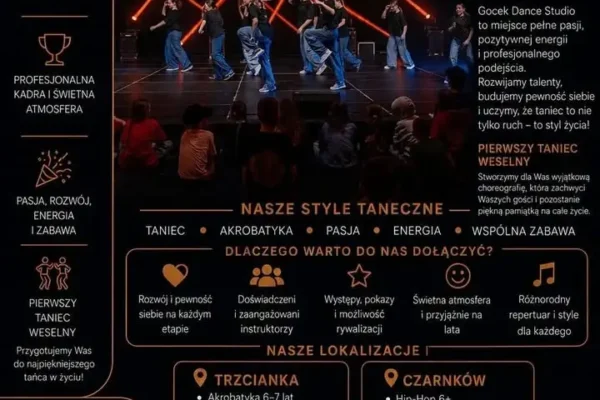 Gocek Dance Studio otwiera zapisy na nowy sezon hip-hopu w Wieleniu