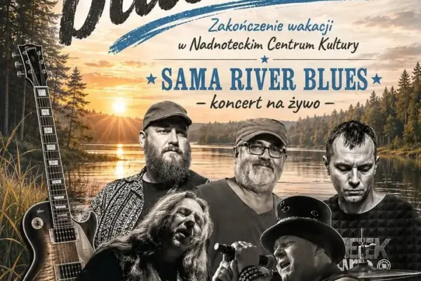 Ostatni Blues Lata – koncert Sama River Blues w Wieleniu zakończy wakacje