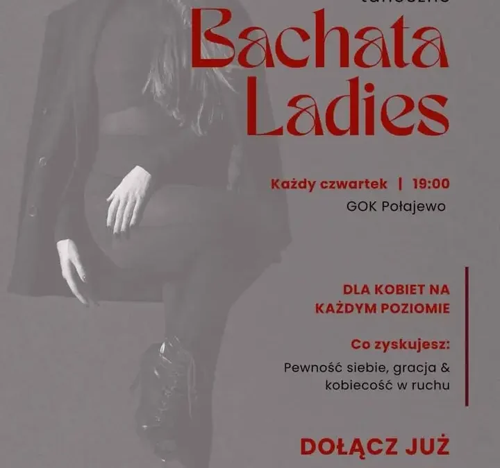 Zajęcia taneczne dla kobiet w GOK Połajewo – dołącz w każdy czwartek