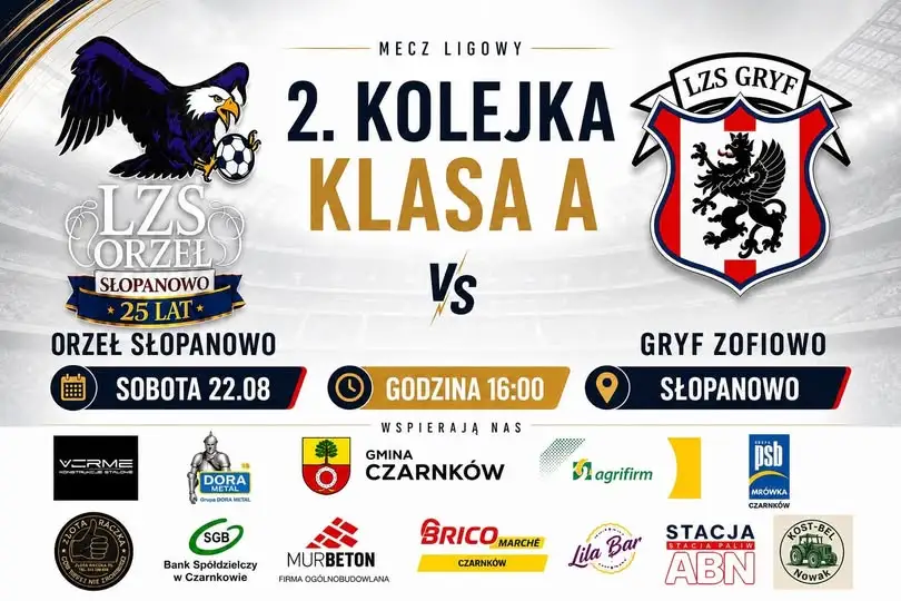 Weekend pełen atrakcji w gminie Czarnków: dożynki w Hucie i mecze piłkarskie