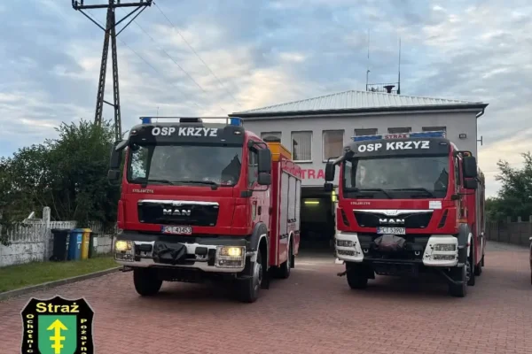 Czujka pożarowa uruchomiła alarm w Hucie Szklanej. Interweniowały trzy jednostki OSP