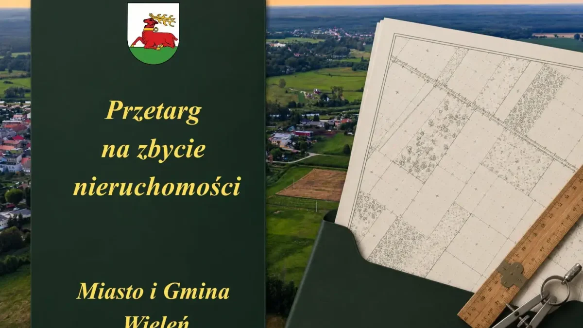 Przetargi na działki w Rosku i Wrzeszczynie – gmina Wieleń ogłasza sprzedaż