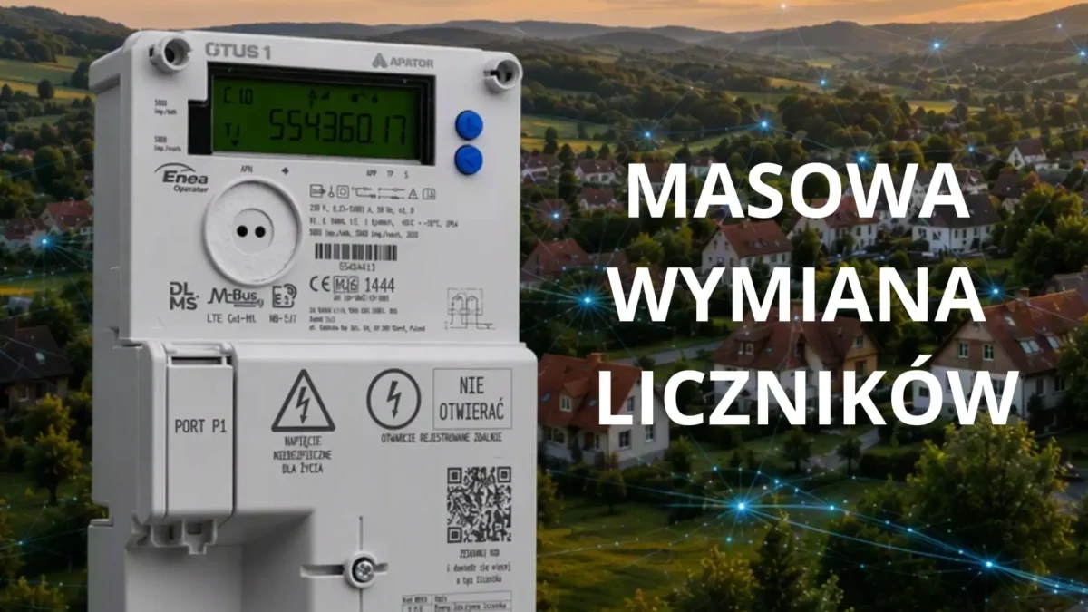 Enea wymienia liczniki na zdalny odczyt – sprawdź, jak rozpoznać pracowników