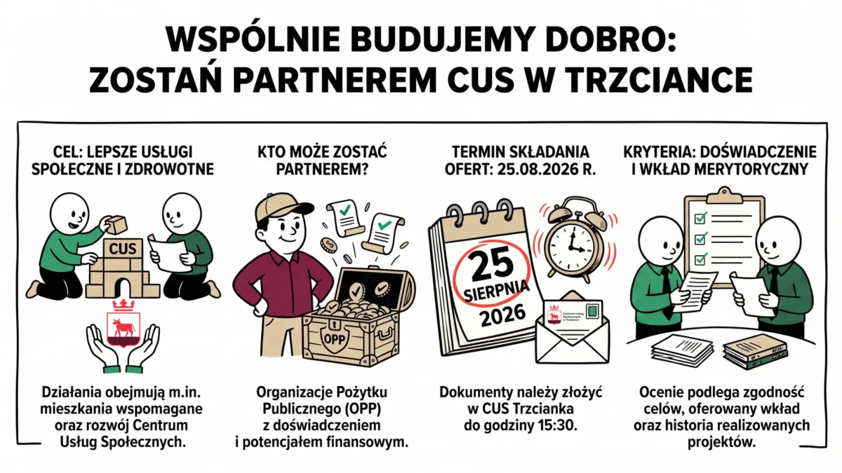 Gmina Trzcianka szuka partnera do projektu społecznego z Funduszy Europejskich