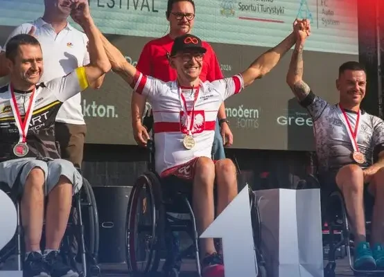 Michał Żyliński z Trzcianki Mistrzem Polski w Parakolarstwie