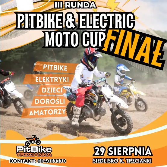Finał PitBike & Electric Moto Cup już 29 sierpnia w Siedlisku