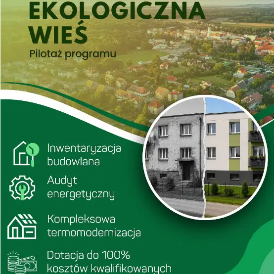 Program „Ekologiczna Wieś” – 40 mln zł na modernizację budynków po PGR-ach