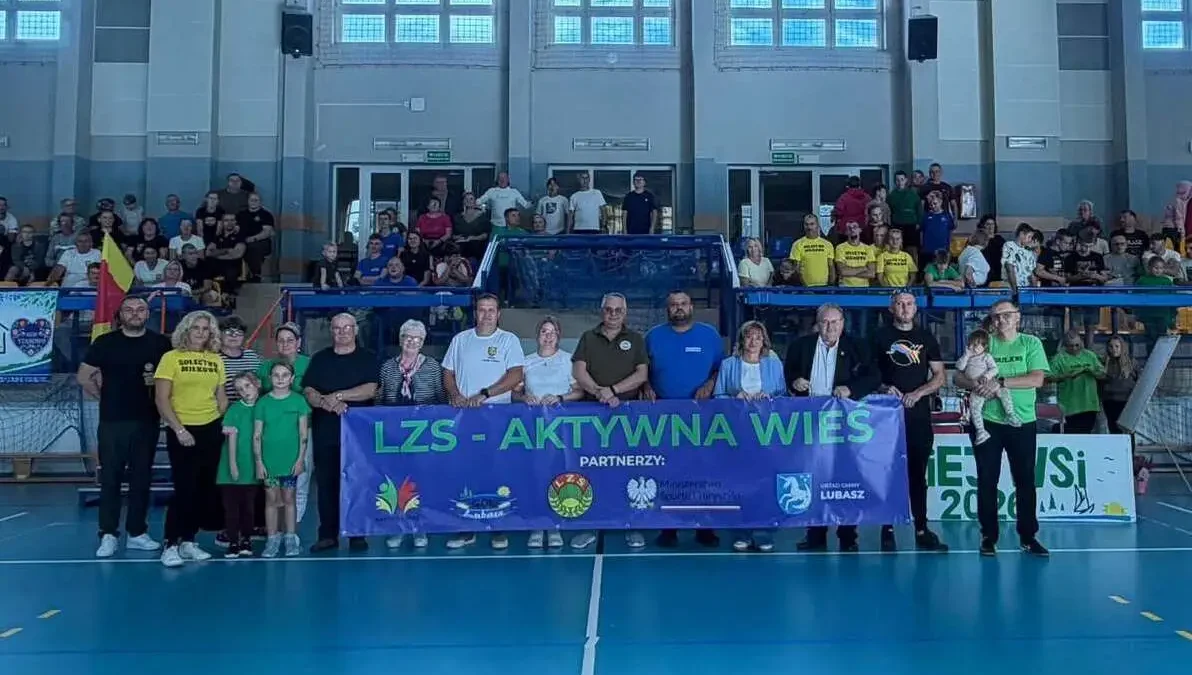 Turniej Wsi 2026 w Gminie Lubasz – Kamionka najlepsza, 11 sołectw walczyło w hali
