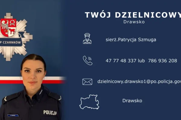 Dzielnicowa z Drawska – sierż. Patrycja Szmuga dba o bezpieczeństwo rejonu nr 3