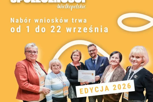Rusza nabór w konkursie „Moc Małych Społeczności” w Wielkopolsce – do 10 tys. zł dla organizacji