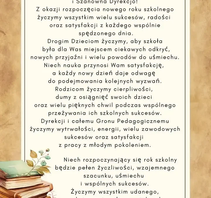 Biblioteka w Lubaszu zaprasza uczniów po lektury na nowy rok szkolny