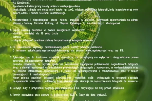 XVII Konkurs Fotograficzny „Między Drawą a Notecią” – zgłoszenia do 14 października