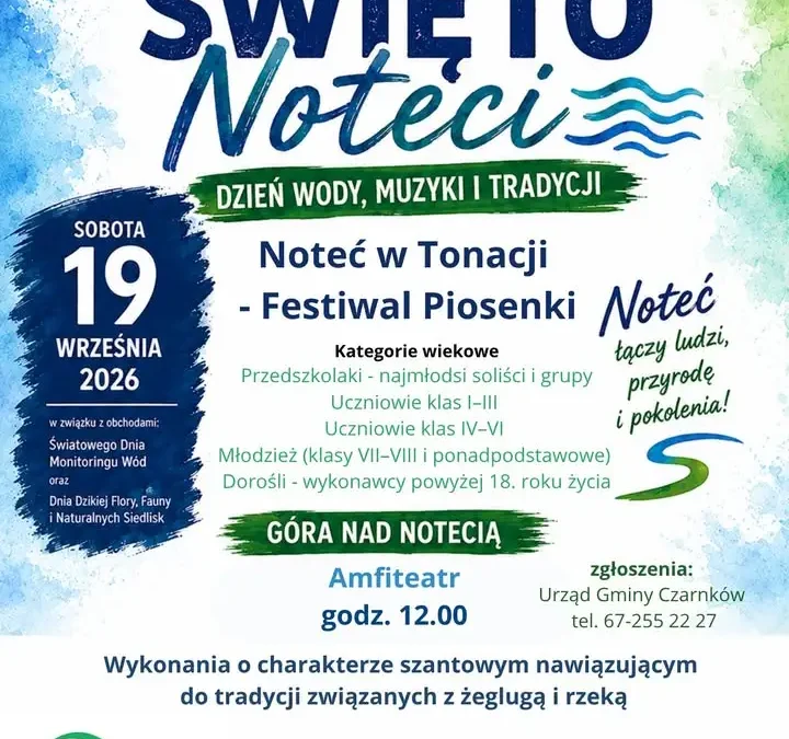 Po raz pierwszy w Górze nad Notecią: XXVIII Festiwal Piosenki w klimacie szantowym